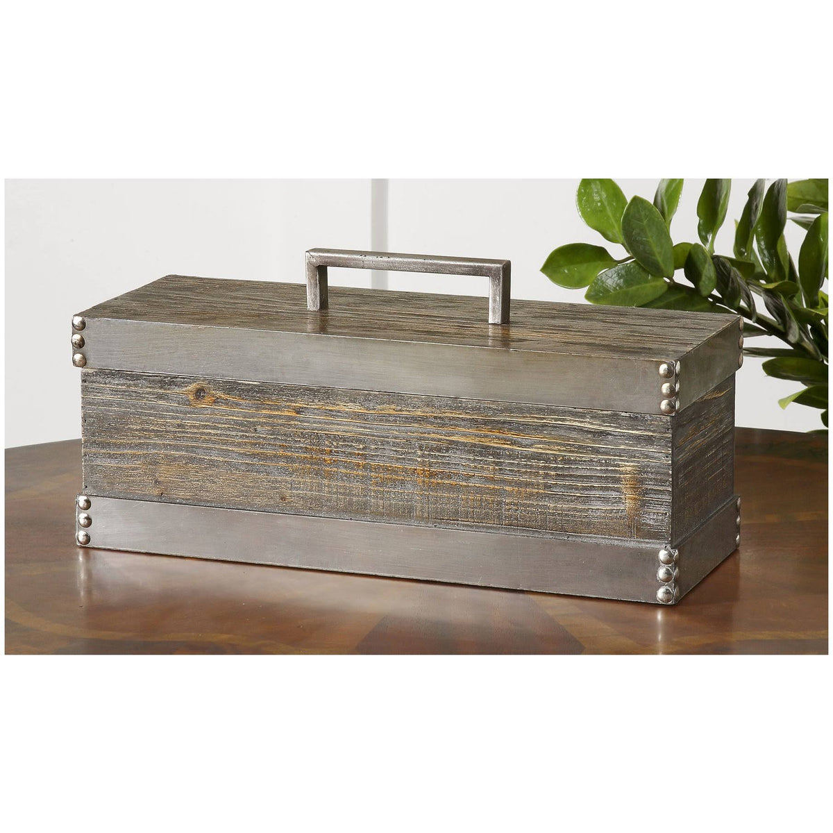 Natural Wood Decorative Box O138