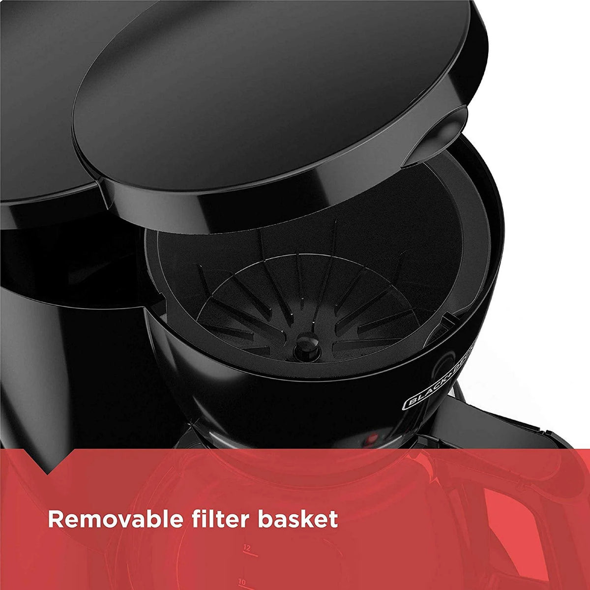 12-Cup Glass Carafe Coffee Maker Q43744
