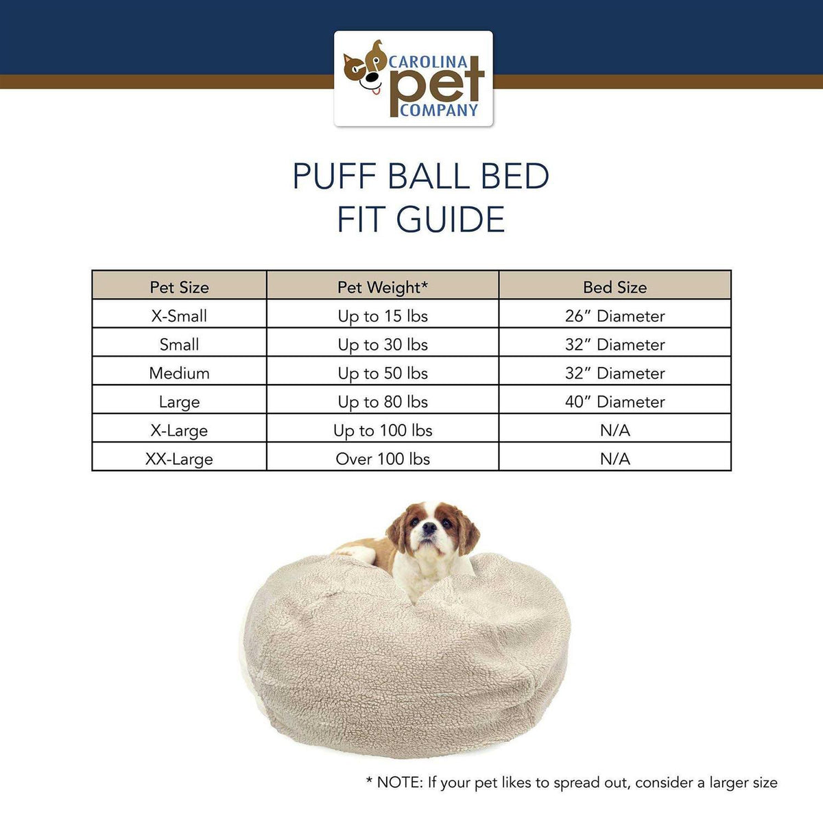 Sherpa Puff Ball Bed H6793