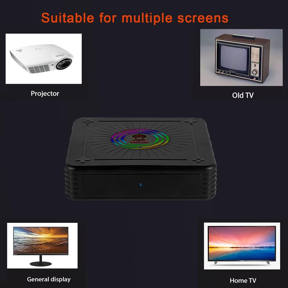38000 in 1 Arcade Game Console with 2.4G Wireless Controllers HDMI Output 64G T613262