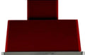 40 in. Burgundy Wall Mount Range Hood with 600 CFM Blower N78128