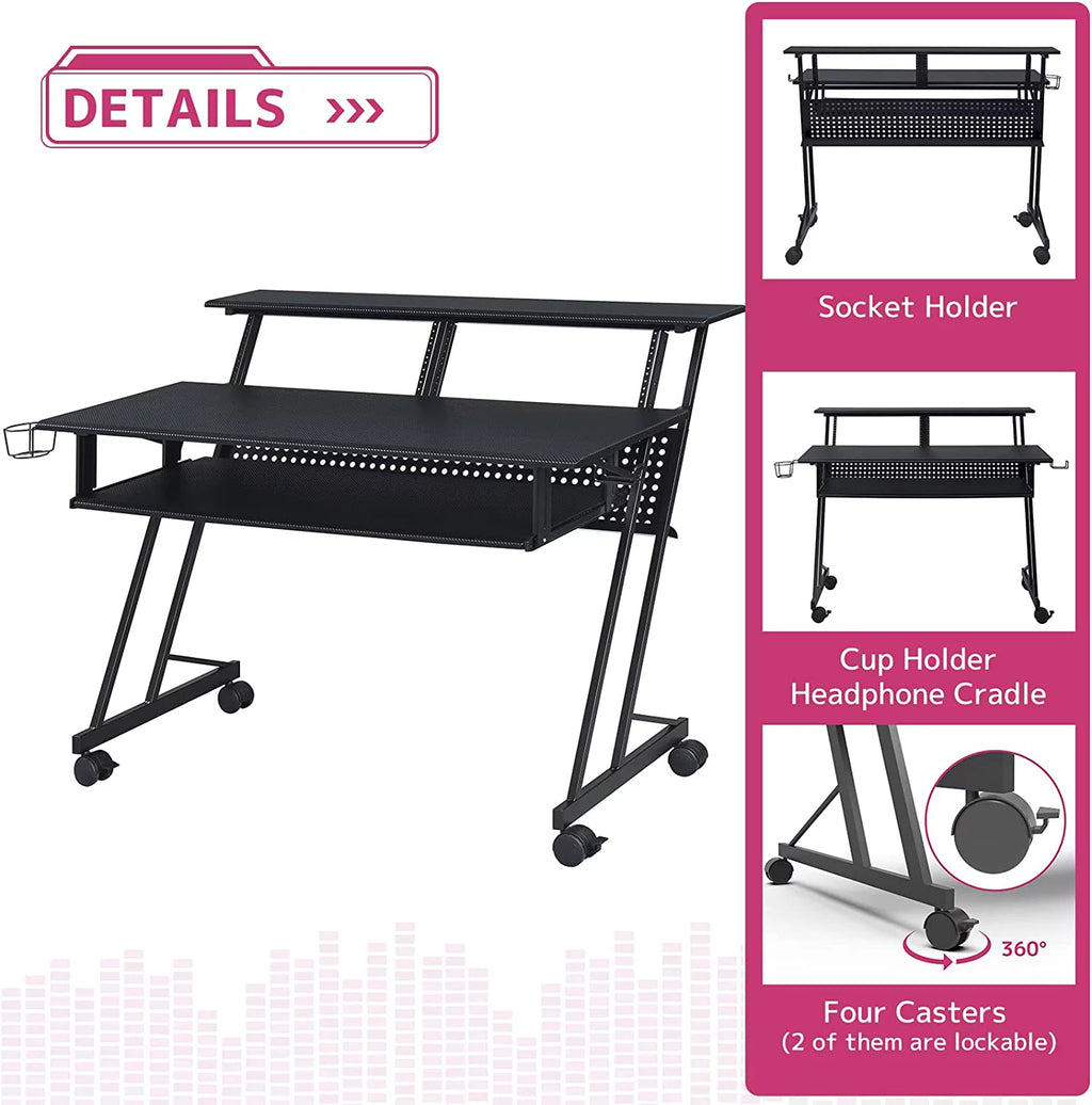 Recording Piano Desk Workstation Table G237