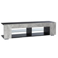 High Gloss 4-Shelf TV Stand with Bookshelves M951