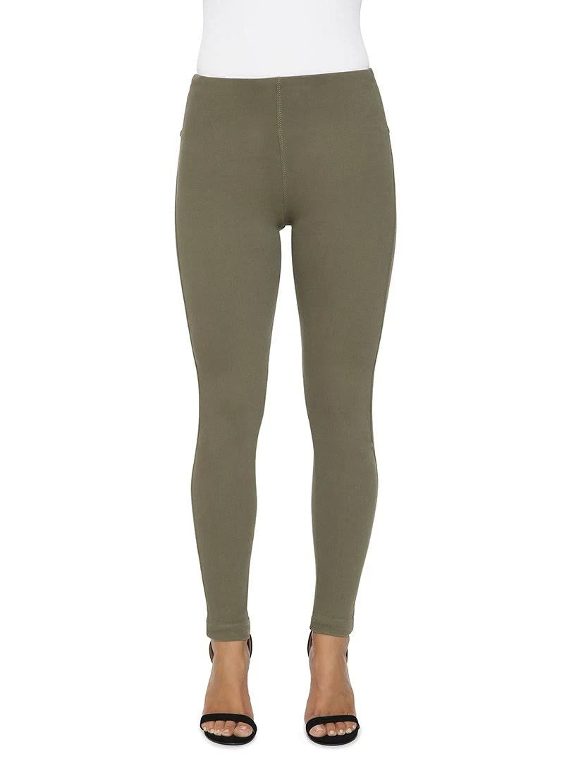 Mid Wash Denim Leggings Y732897