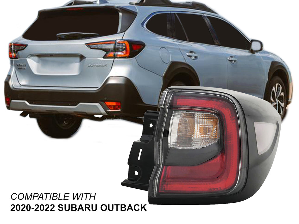 Outer LED Tail Light with Bulbs Included Passenger Right Side Q249