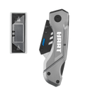 Folding Lock-Back Utility Knife with 10 Blades O93367