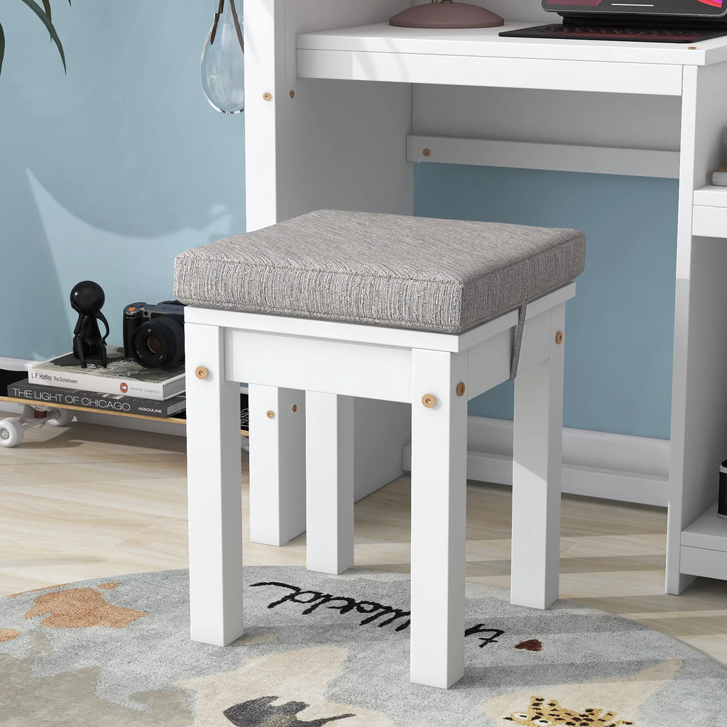 White House-Shaped Desk with Stool F209761