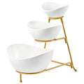 3 Tier Serving Tray Set with Platters Y7887