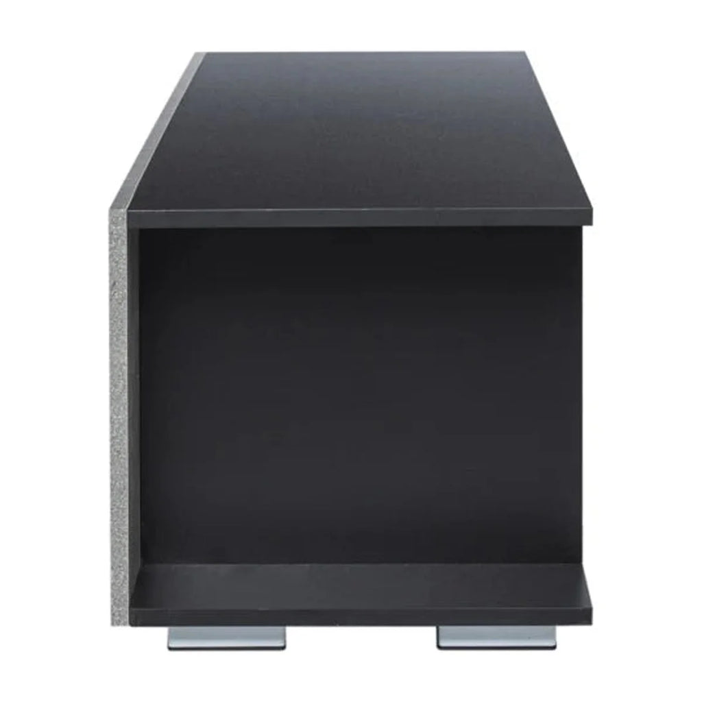 High Gloss 4-Shelf TV Stand with Bookshelves M951