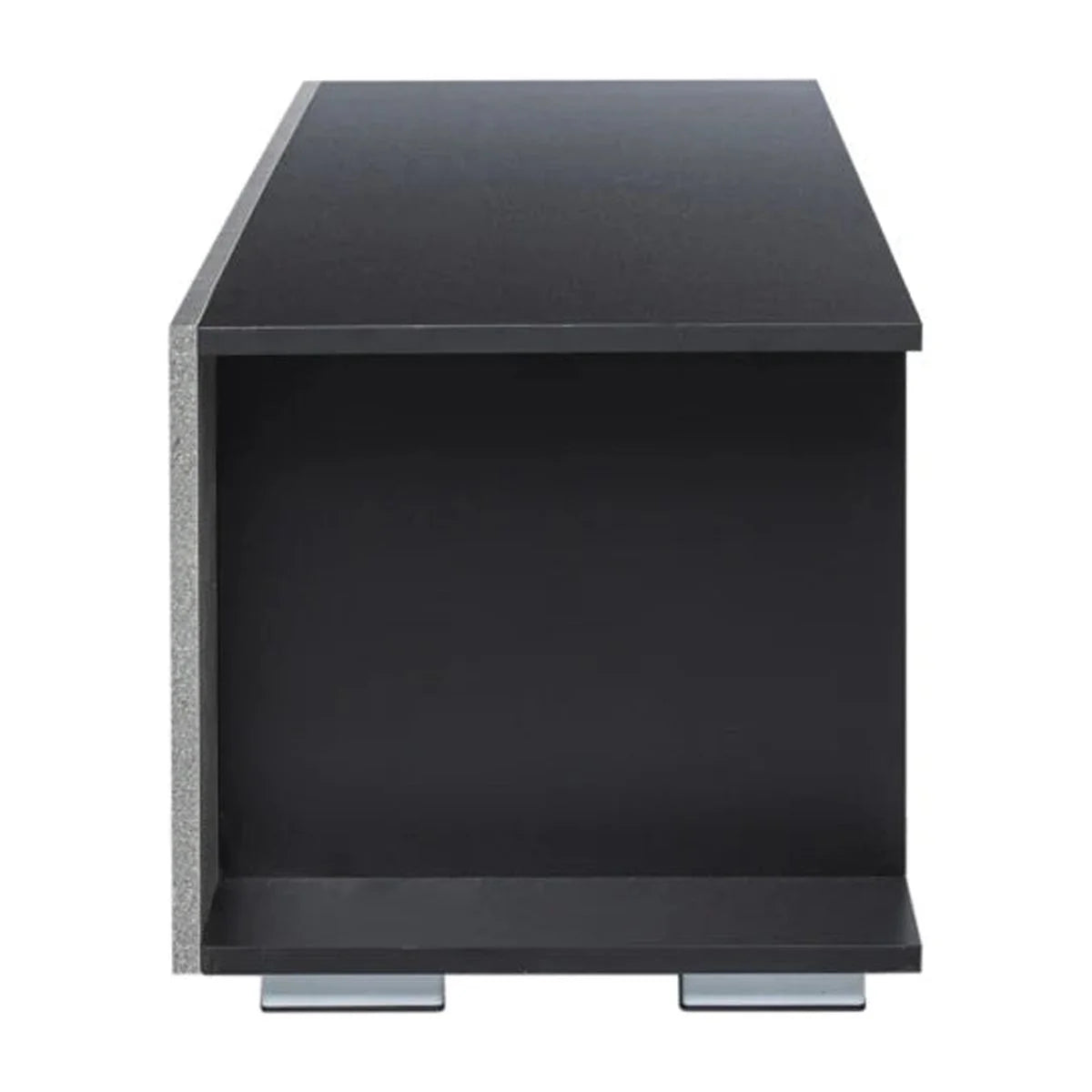 High Gloss 4-Shelf TV Stand with Bookshelves M951