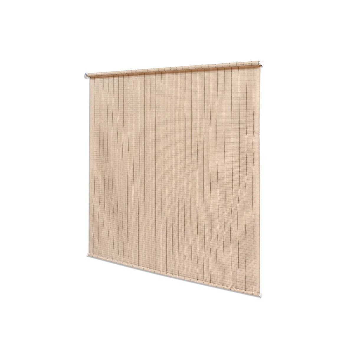 6' x 6' Beige Outdoor Roller Shade O1139