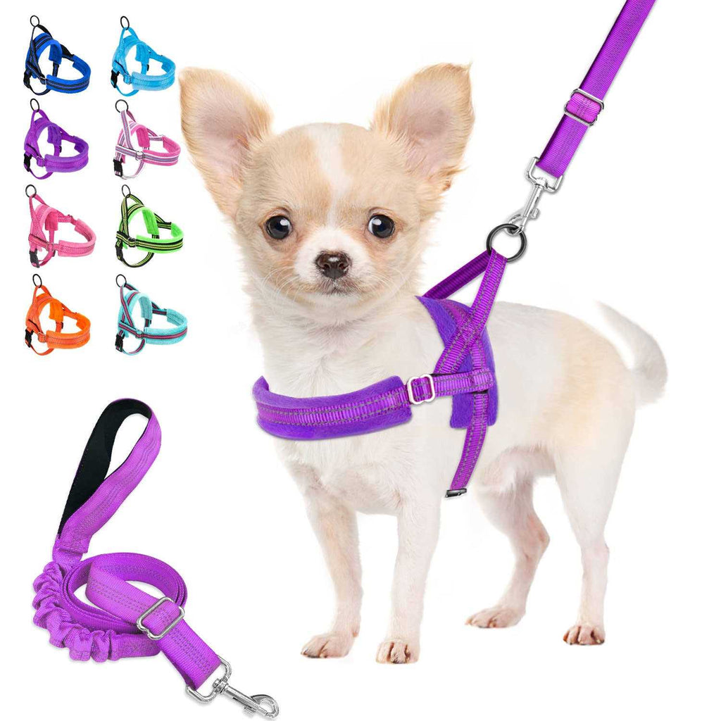 Heavy Duty Adjustable Reflective Dog Harness and Leash C2398