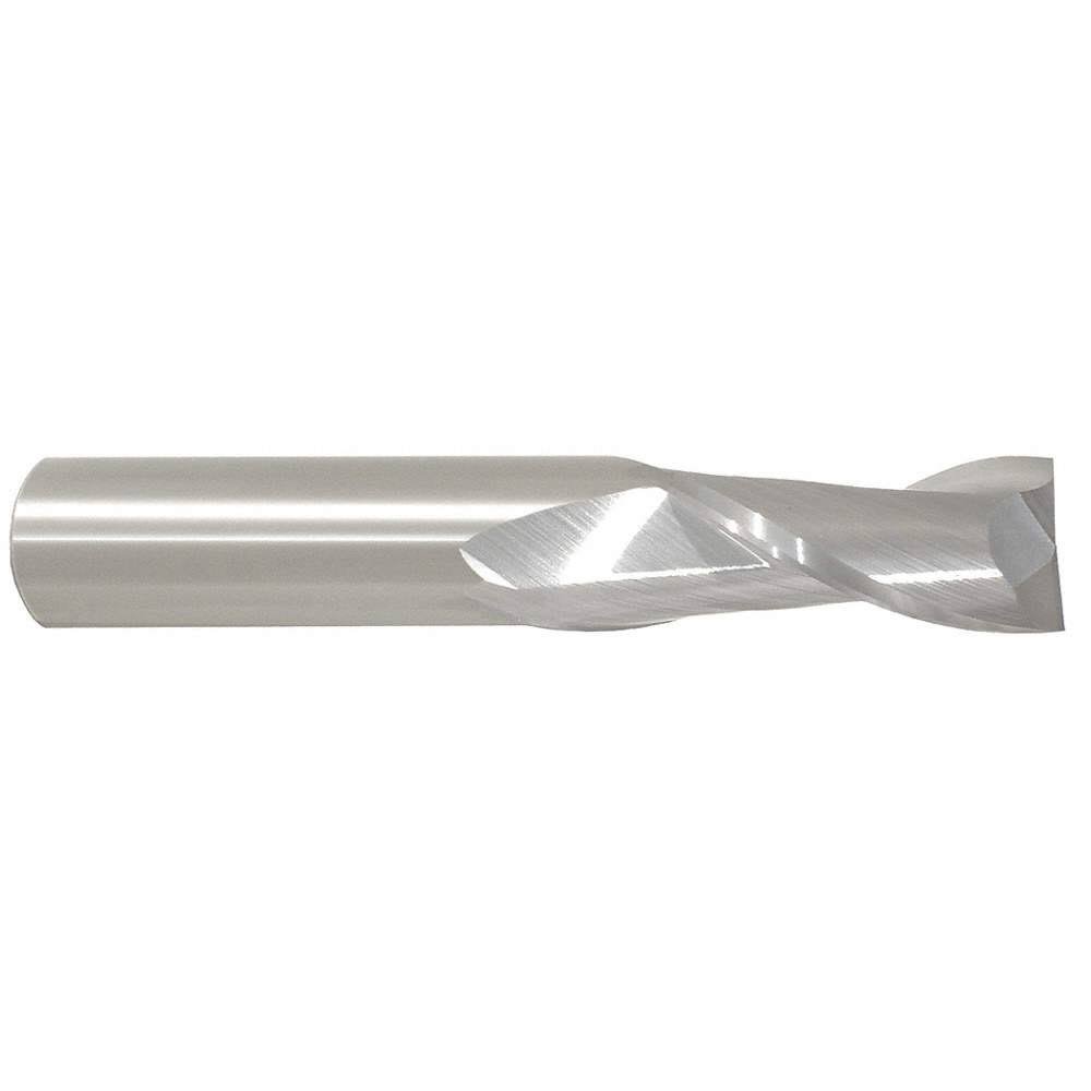 7/8x22 x 4x22 x 1-1/2x22 Square End Mill, 2 Flute, Solid Carbide C44175