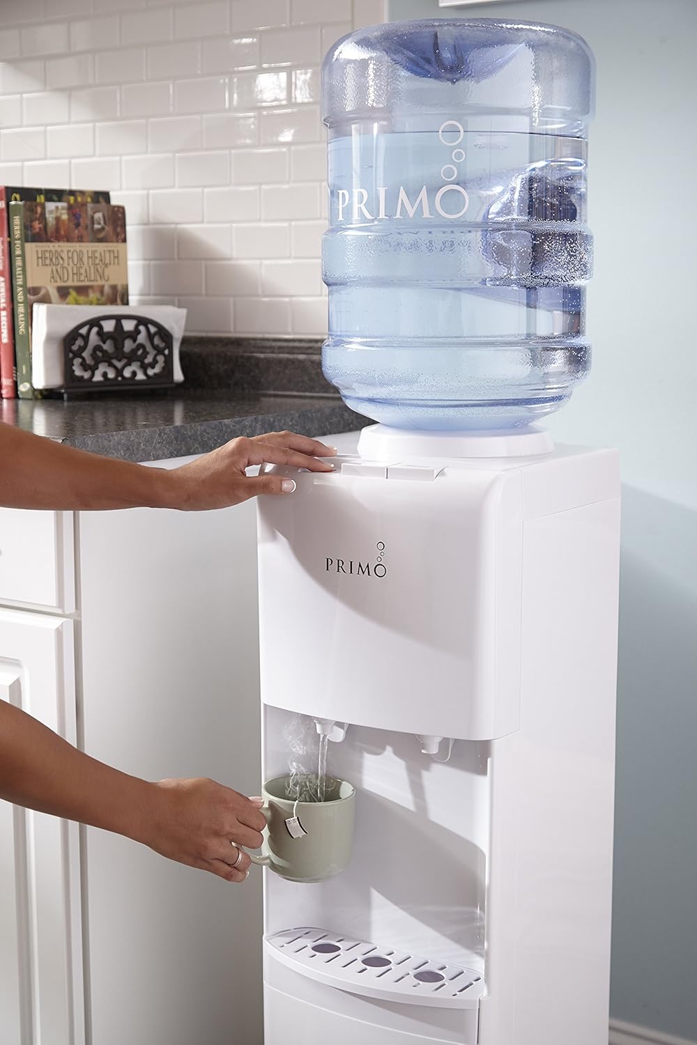 White Top Loading Water Dispenser M4196