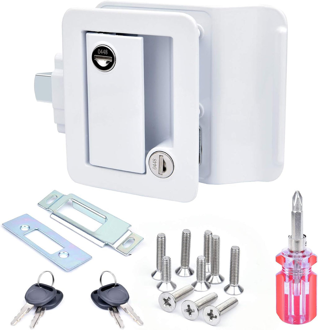 2-Pack RV Door Locks with Paddle Deadbolt L339