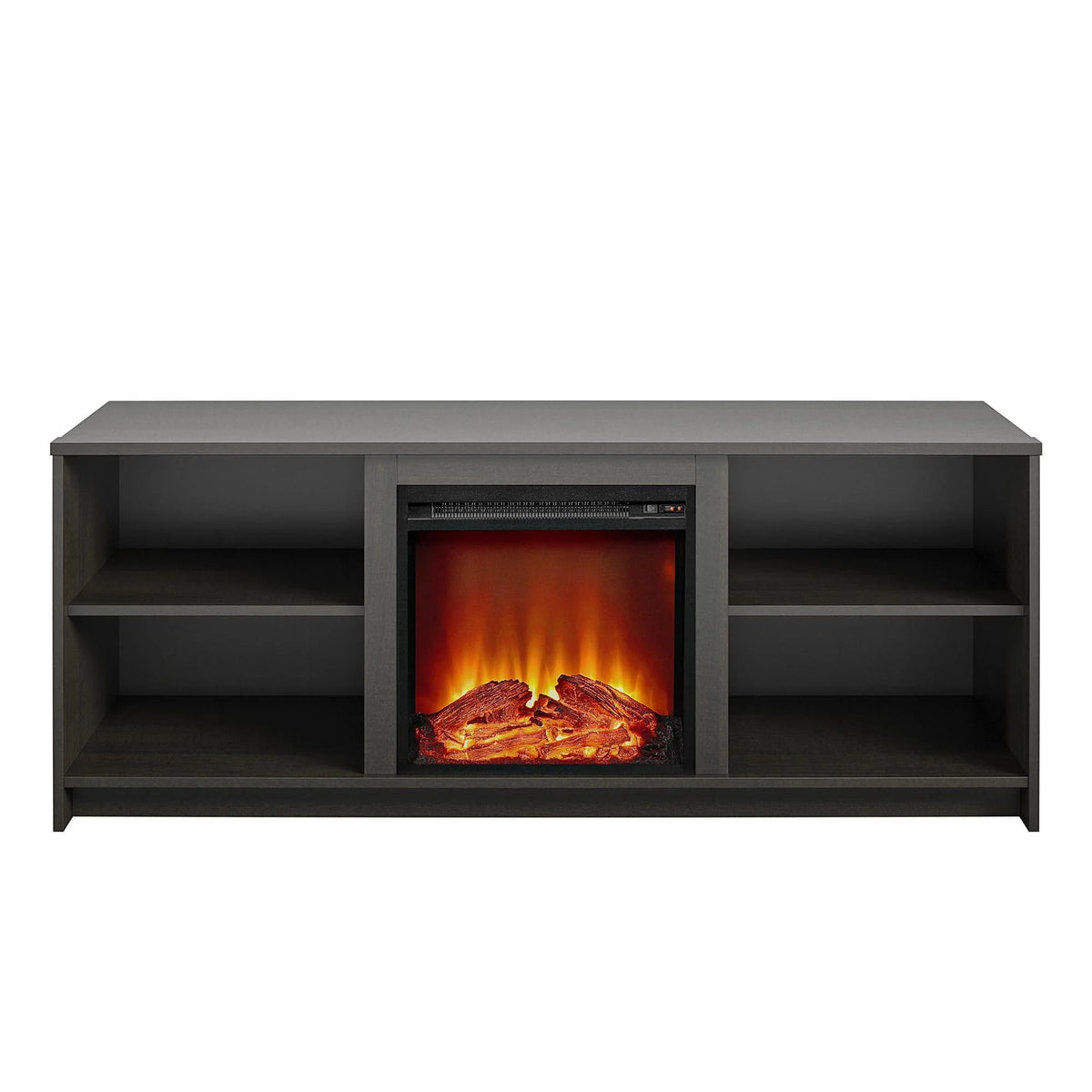 Black Oak Fireplace TV Stand R630111