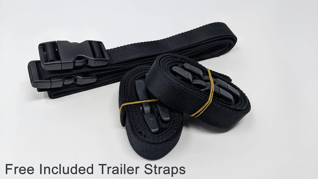 Gray Black All Weather Trailerable Jet Ski Cover with Trailer Straps and Storage Bag R8266