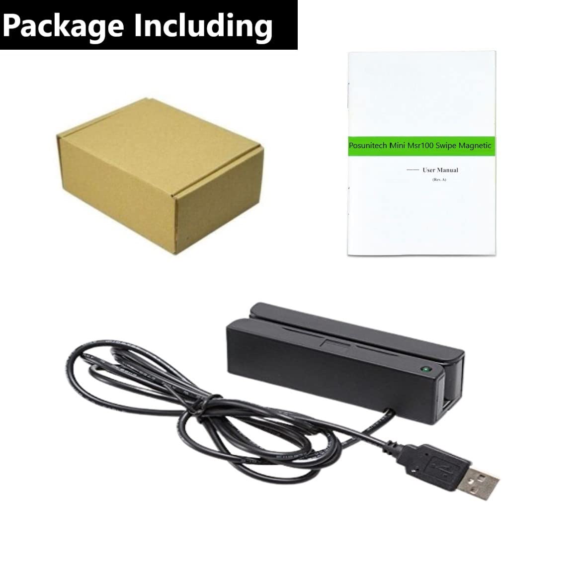 Magnetic Credit Card Reader 3 Tracks R89723