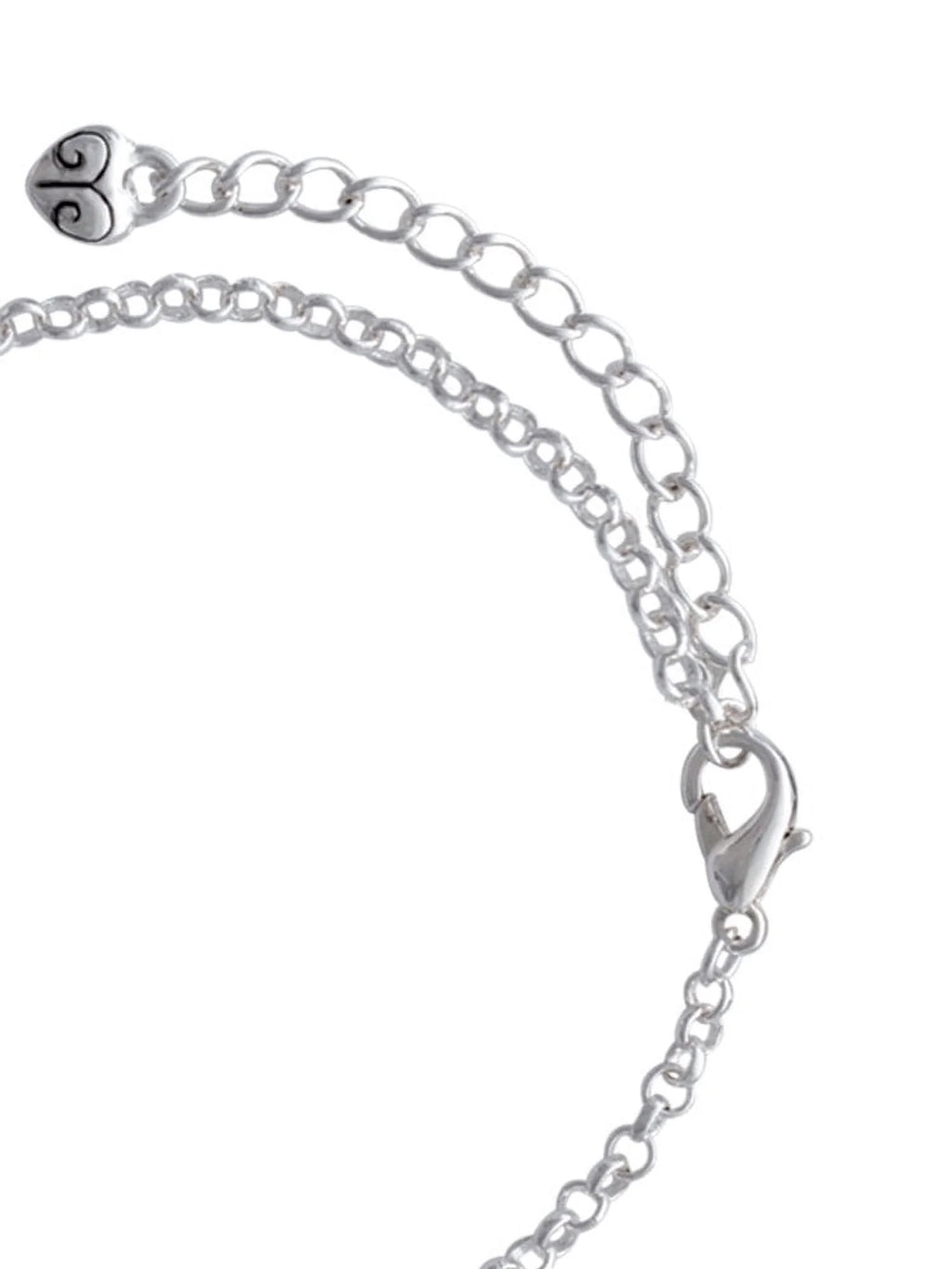 Domed Thank You Charm Bracelet J11034