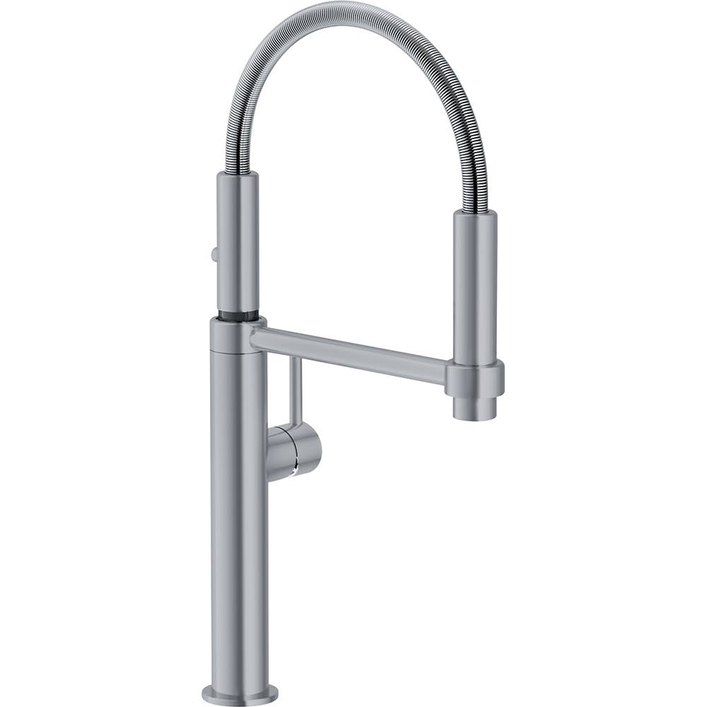 Satin Nickel Pull Down Kitchen Faucet U25037