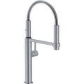 Satin Nickel Pull Down Kitchen Faucet U25037