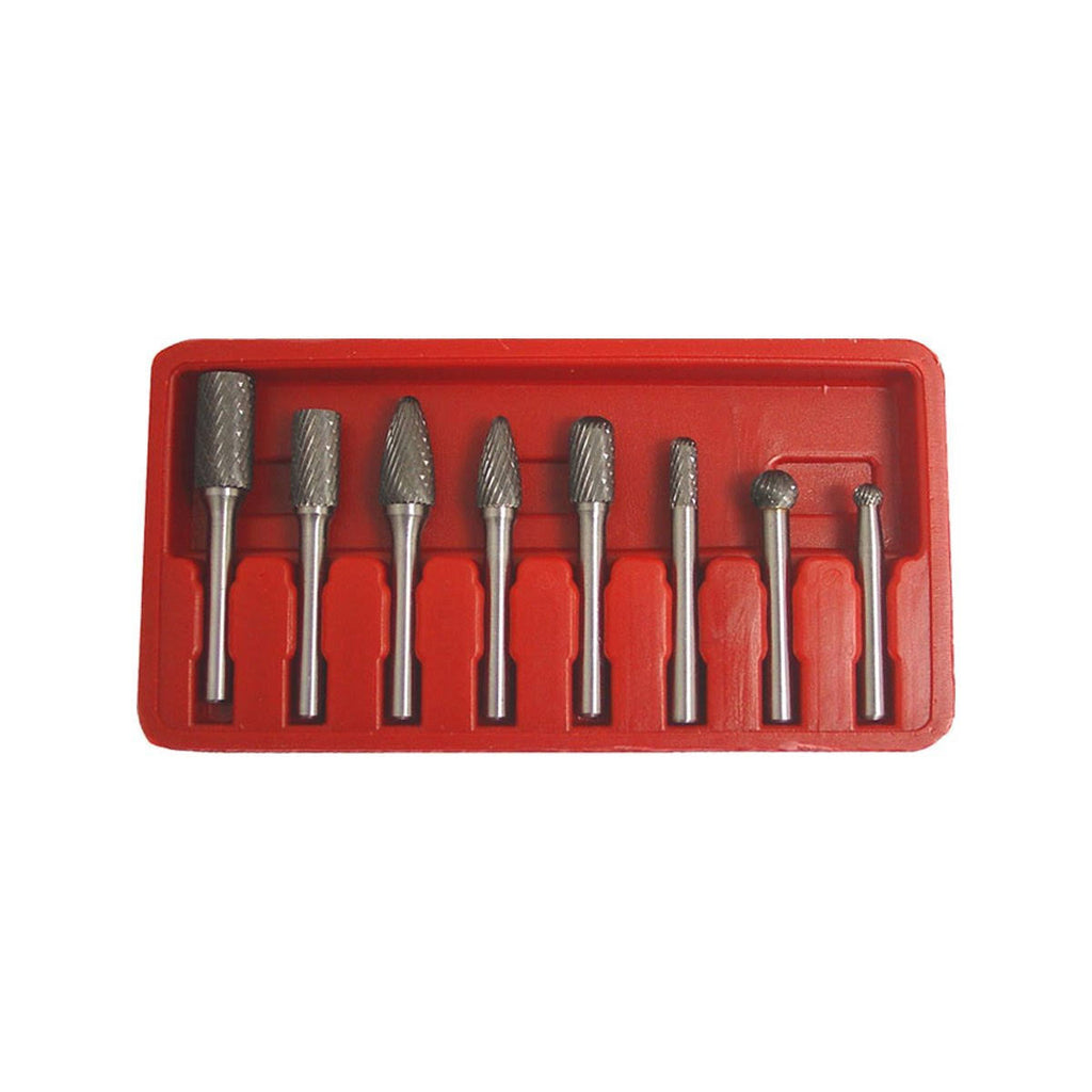 8 PC Carbide Rotary Burr Set U51816