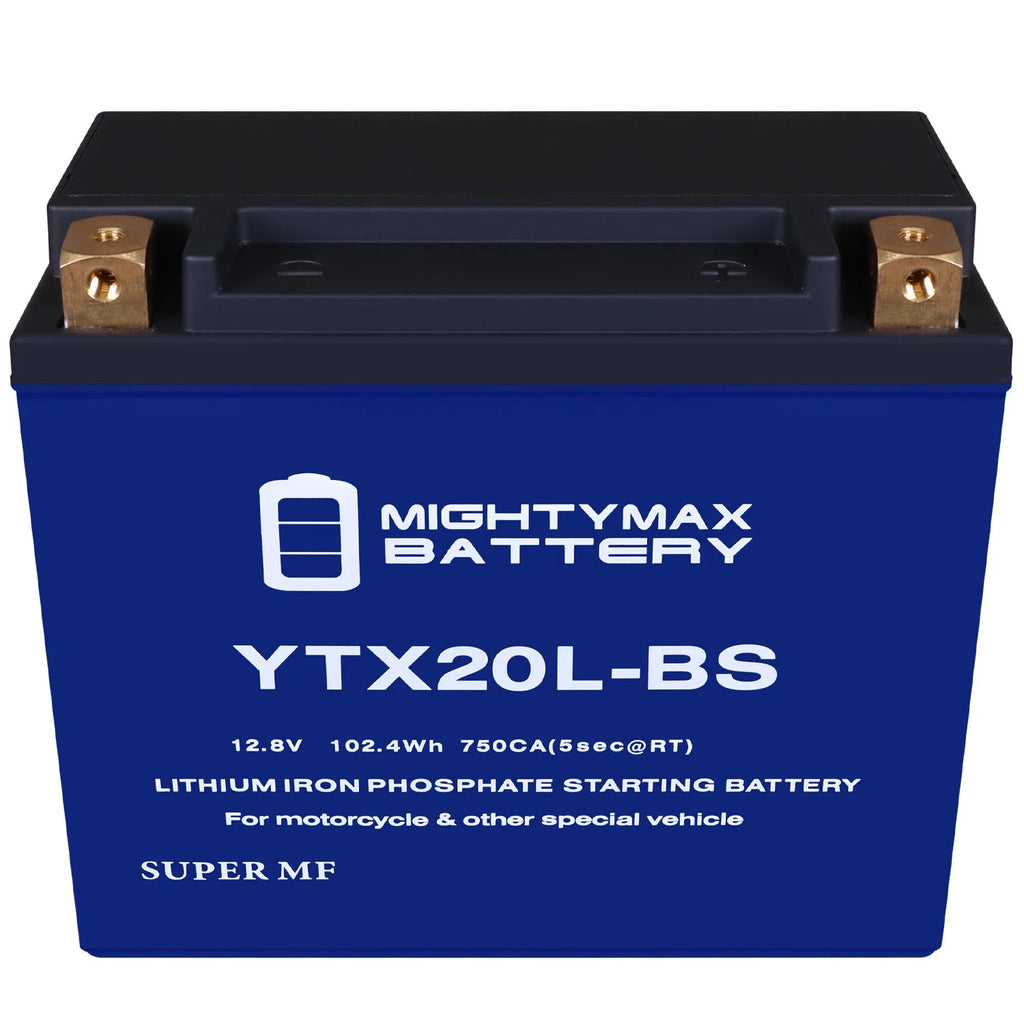 YTX20L-BS Lithium Replacement Battery W462