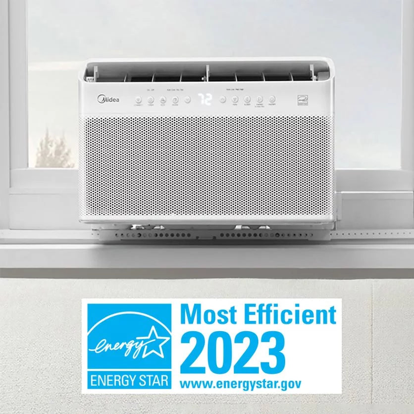 8,000 BTU Smart Inverter U-Shaped Window Air Conditioner M323488