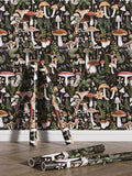 Self Adhesive Contact Paper (Mushroom Floral, 118 inch x 17.4 inch) R57927