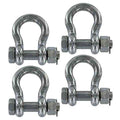 Stainless Steel Bolt Type Anchor Shackle - 4 Pack B71379
