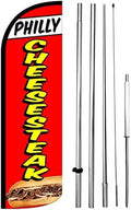 Windless Swooper Flag Feather Banner Sign 15 ft Tall Kit V2889