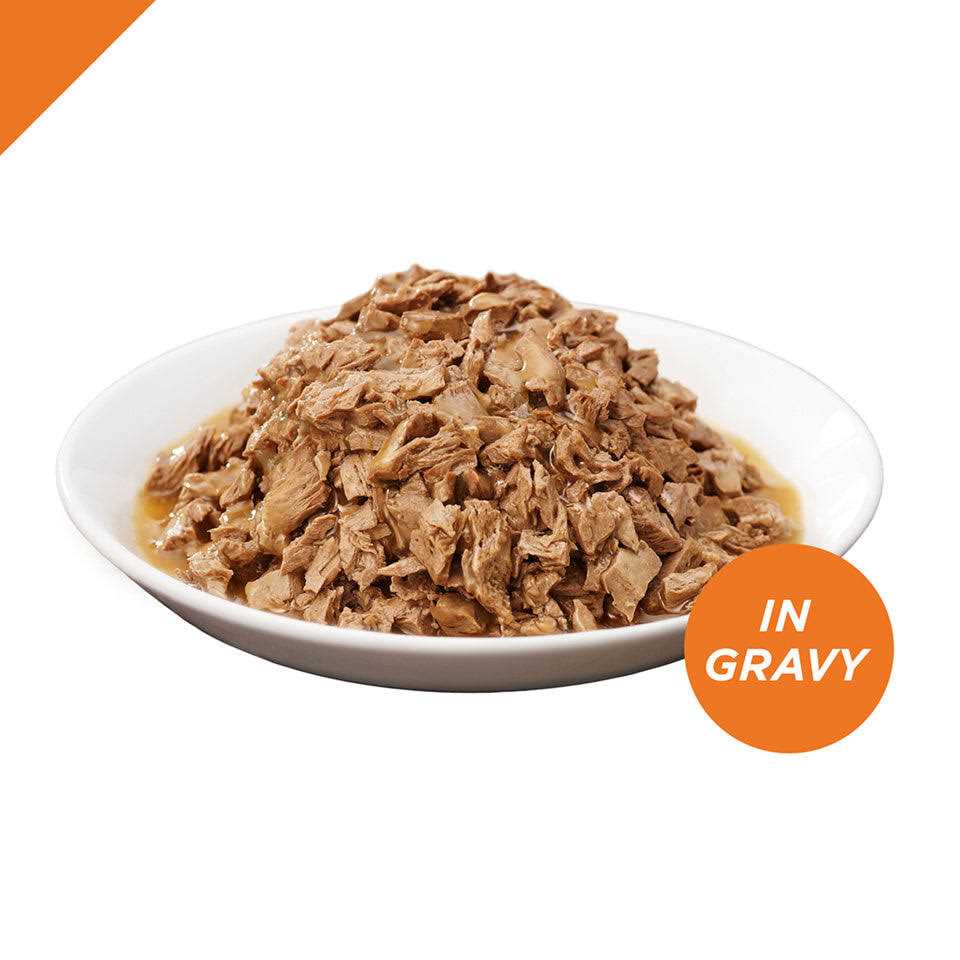 Beef & Chicken Entree in Gravy Cat Food Z7435