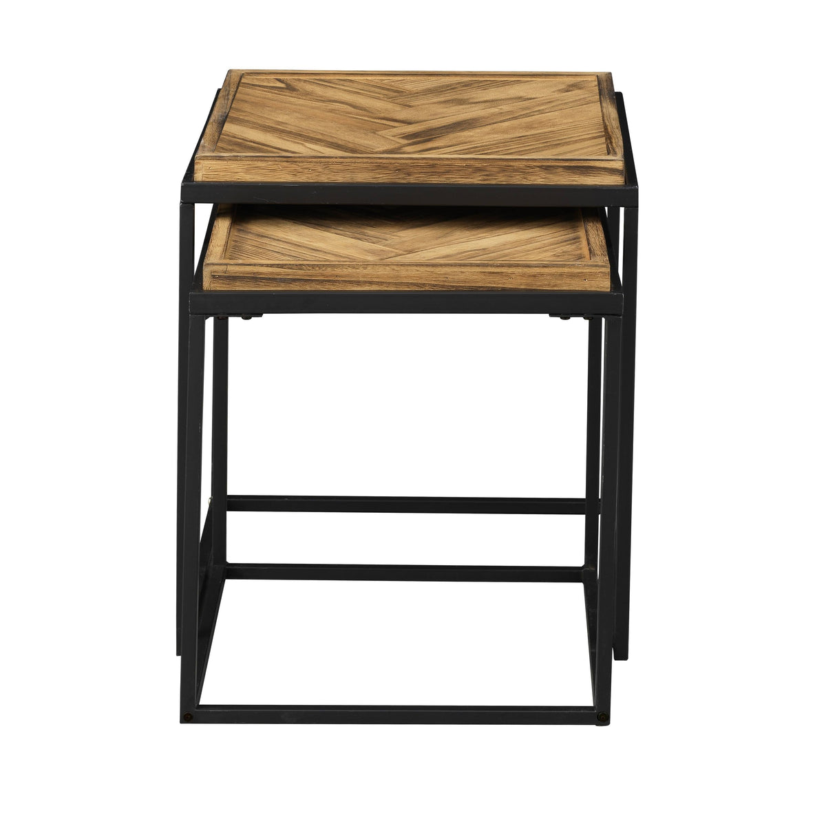 Brown Nesting Tables E772