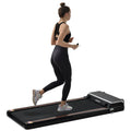 Folding Treadmill with Desk 2.5HP Compact Electric Treadmill G6039