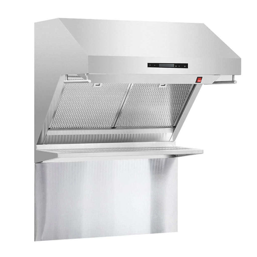 30" Wall Mount Range Hood with Hybrid Filters & Back Splash U6442