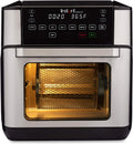 10 Quart Stainless Steel Black Air Fryer A2380