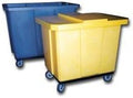 14 Bushel Yellow Poly Box Truck T670
