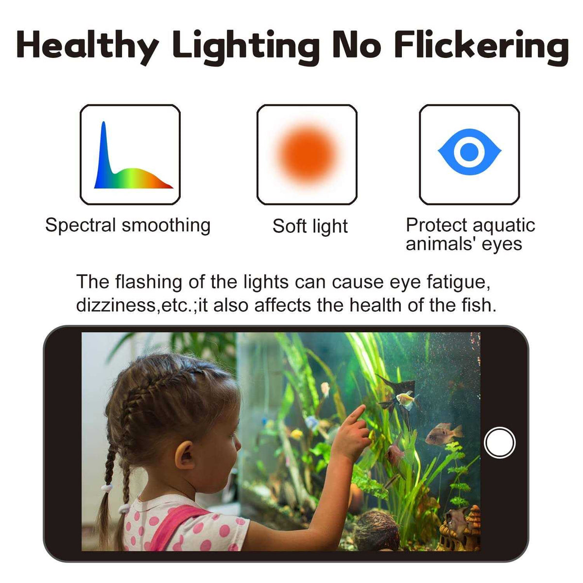 Aquarium Lights Fish Tank Light Q723