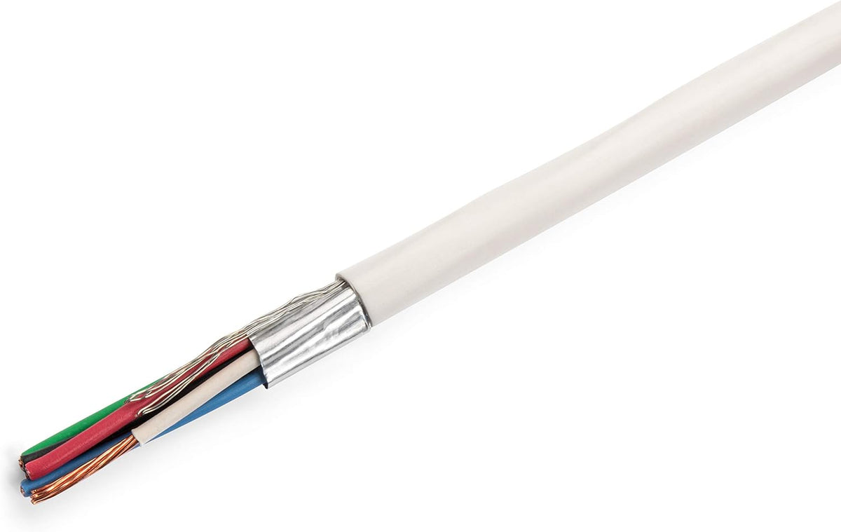 22 AWG 6 Conductor Shielded Plenum Cable 500 Feet F244902