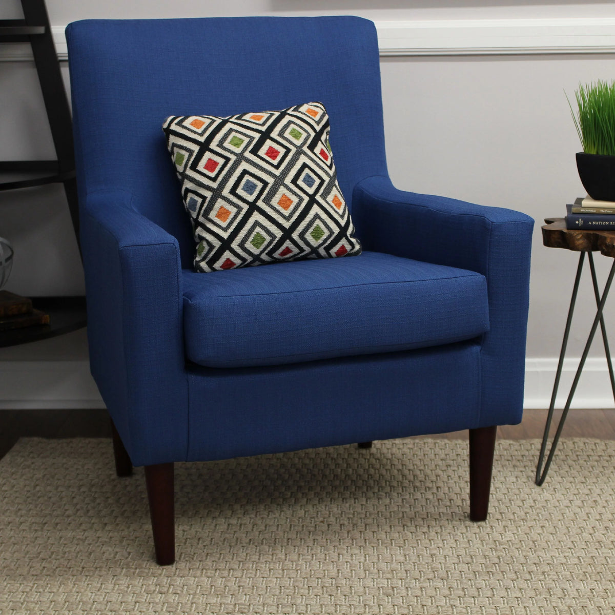 Marine Blue Lounge Chair O3102