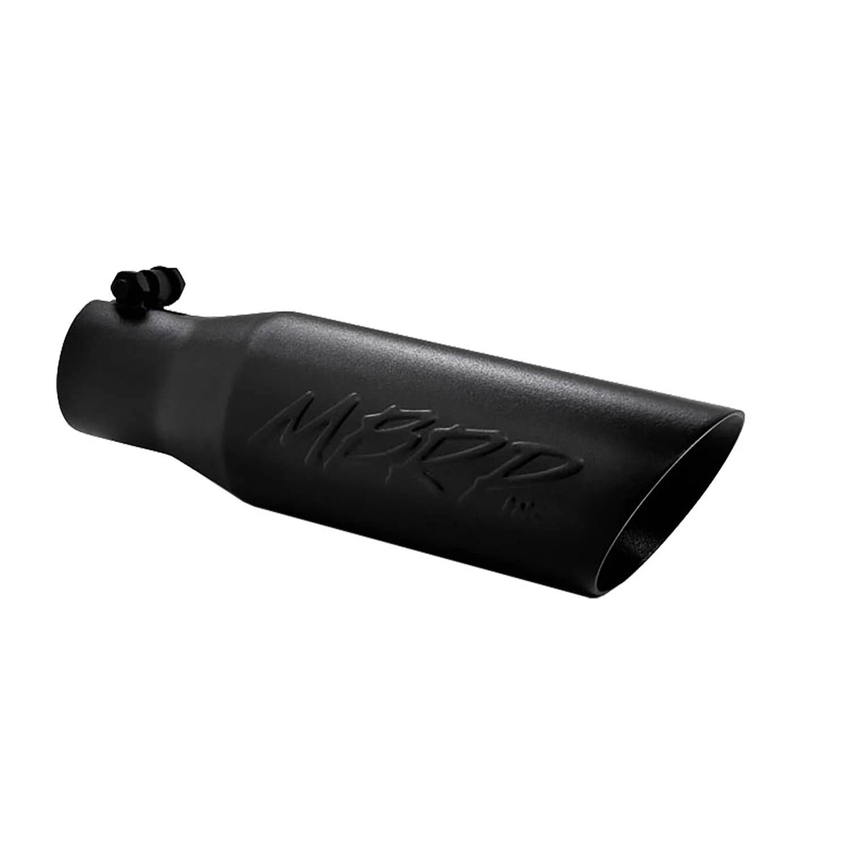 Black Finish Dual Wall Angled Exhaust Tip X823