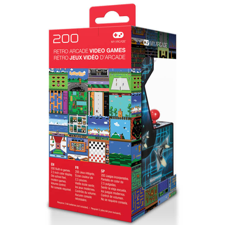 Retro Gaming System with 200 Games C46805