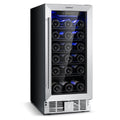15'' 30-Bottle Wine Beverage Cooler Refrigerator O887400