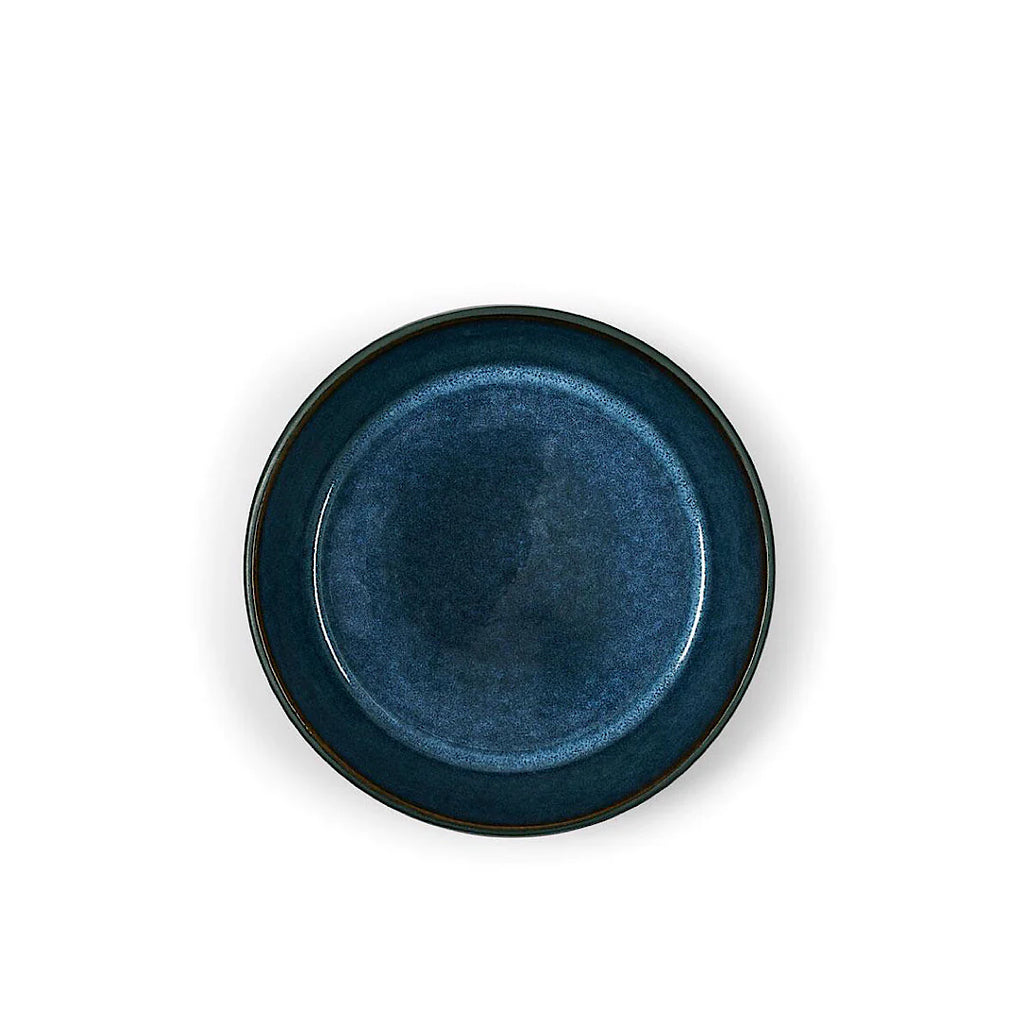 Black Dark Blue Soup Bowl I13414