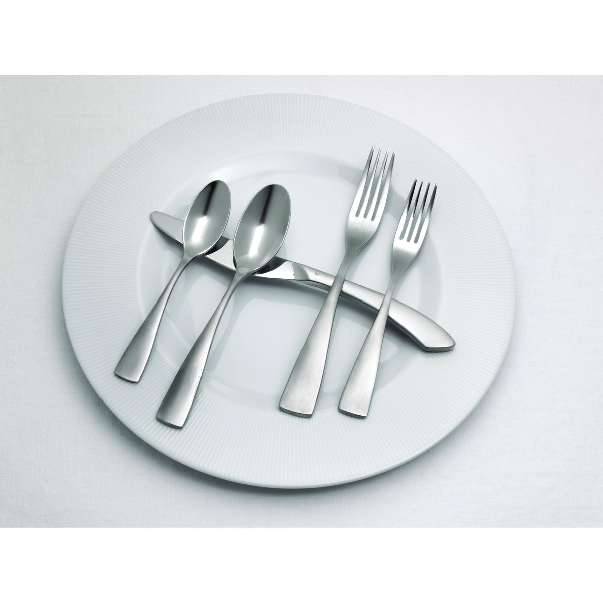 Stainless Steel Satin Table Forks, Set of 12 G6111