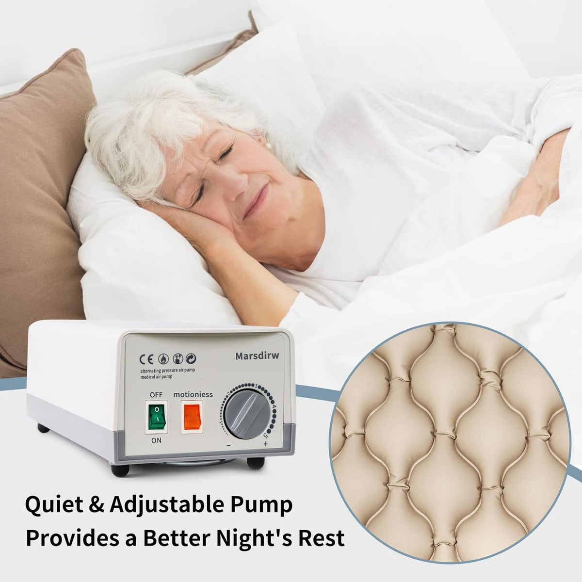 Alternating Pressure Pad Air Mattress for Hospital Bed B94146