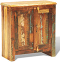 Rustic 2 Door Cabinet Reclaimed Wood Finish Console Cabinet C388519