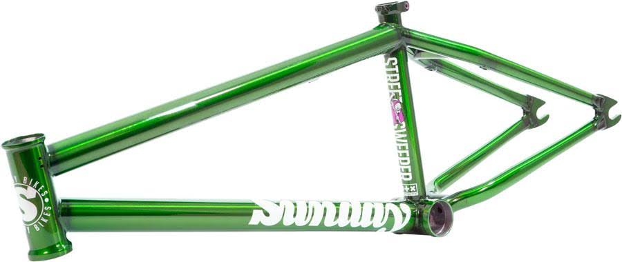 Translucent Slimer Green BMX Frame T863