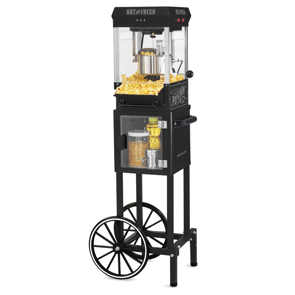 2.5 Ounce Popcorn Cart with 5-Quart Bowl V42088
