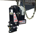 Gooseneck Air Hitch & Coupler, Round 3-15/16" Angled Pin 30K Coupler 9" Offset U4005
